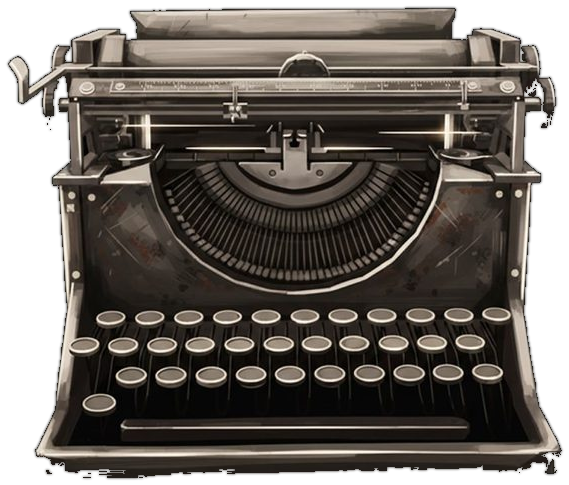 An old typewriter