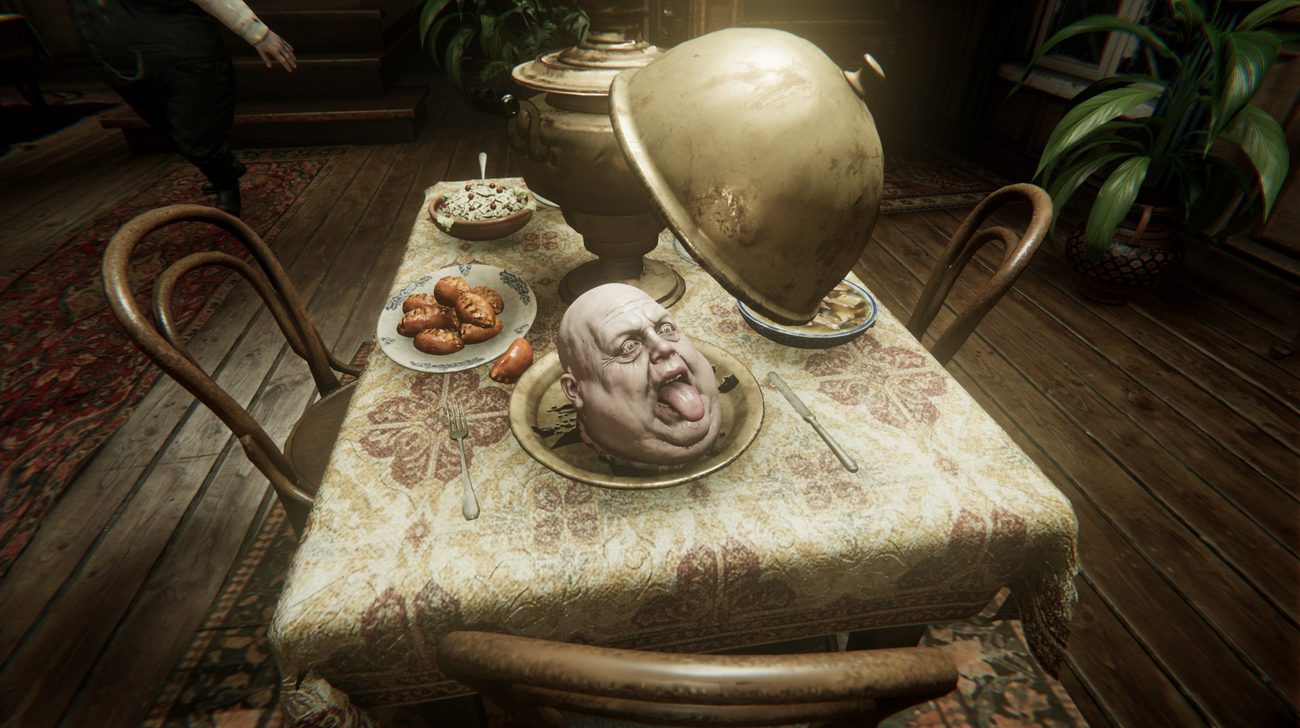 Anomaly: a head served on a platter